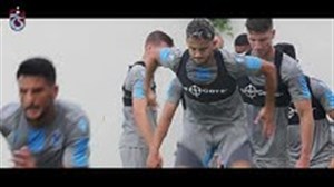 تمرین امروز ترابزون با حضور مجید حسینی