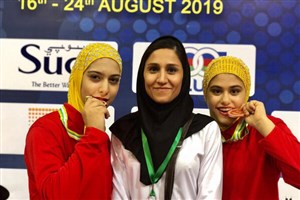 دختران دوئلین به نشان برنز دست یافتند