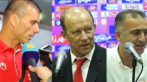 کنفرانس خبری بعد از بازی پرسپولیس - پارس جنوبی