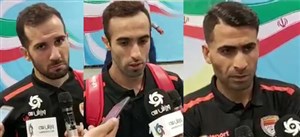 صحبتهای بازیکنان فولاد پس ازشکست مقابل صنعت نفت