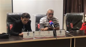 نشست مطبوعاتی فرکی قبل از بازی با نساجی