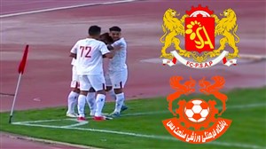 خلاصه بازی مس کرمان 2 - سرخپوشان پاکدشت 4