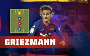 تیم منتخب و چهار نفره آنتوان گریزمان