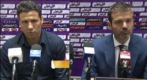 کنفرانس خبری بعد از بازی نفت مسجد سلیمان - استقلال