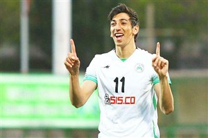 دو گل مرتضی تبریزی با لباس ذوب آهن به پرسپولیس