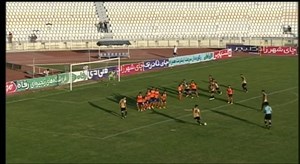 خلاصه بازی قشقایی شیراز 0 - بادران تهران 1
