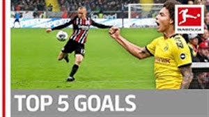 5 گل برتر هفته هفتم بوندسلیگا