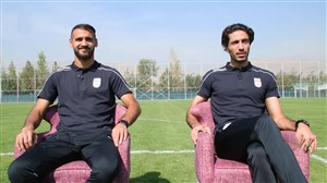 گفتگو جذاب با دو نماینده جدید سرخابی ها در تیم ملی