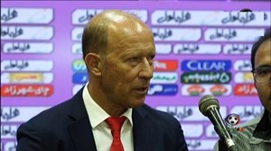 کنفرانس خبری بعد از بازی پرسپولیس - پیکان