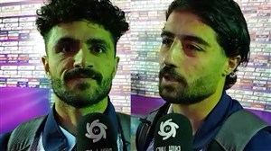 گفتگو با خرم الحسینی و مرادی بعد از کامبک برابر ذوب آهن