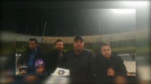 خوشحالی هواداران نفت مسجدسلیمان بعد از برد پرسپولیس
