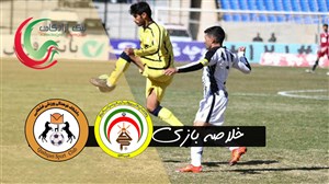 خلاصه بازی فجر سپاسی 0 - قشقایی شیراز 0