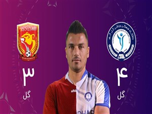 درخشش یونس شاکری پس از پیوستن به گل گهر سیرجان