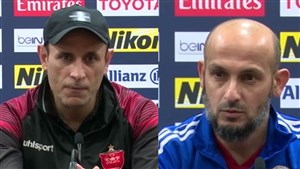 کنفرانس خبری قبل از دیدار شارجه امارات و پرسپولیس