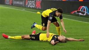 دورتموند 2-1 پاریسنژرمن: هالند، برنده نبرد ستارهها