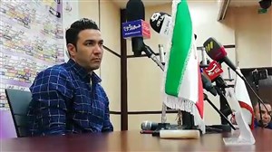 کنفرانس خبری جواد نکونام بعد از بازی با شاهین