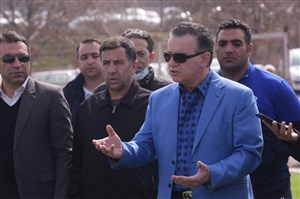 صحبتهای زنوزی در جمع بازیکنان ماشینسازی