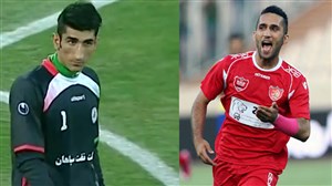 سوپر گل خاطره انگیز پیام صادقیان به علیرضا بیرانوند