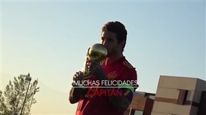 کلیپ صفحه رسمی تیم ملی اسپانیا به مناسبت تولد کاپیتان 