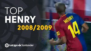 برترین گلهای تیری هانری در فصل 2008/09 لالیگا
