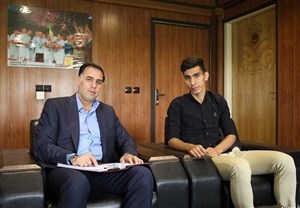 آذری حاضر در دادگاه CAS در پرونده شکاری