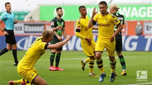 ولفسبورگ 0 - 2 دورتموند؛ بیخ گوش بایرن مونیخ!