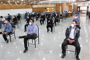 آموزش مقابله با بیماری کرونا در گل گهر(عکس)