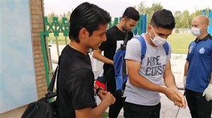 ورود مطهری و قایدی به تمرینات، با رعایت ضوابط بهداشتی