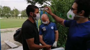 ورود فرشید اسماعیلی و مسعود ریگی به محل تمرینات استقلال