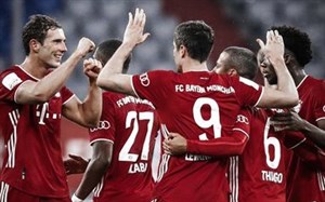 5 گل برتر بایرن مونیخ مقابل گلادباخ