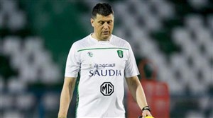 حضور دردسرساز مربی صرب الاهلی در جشن قهرمانی