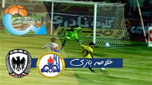 خلاصه بازی شاهین شهرداری 2 - نفت مسجدسلیمان 2