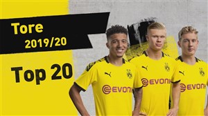 20 گل برتر دورتموند در فصل 20-2019