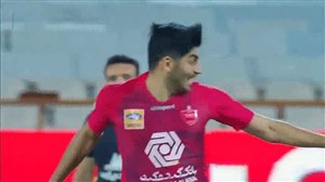 گل اول پرسپولیس به شاهین توسط ترابی