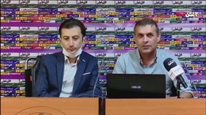 صحبتهای ویسی در نشست خبری پیشاز بازی با گل گهر