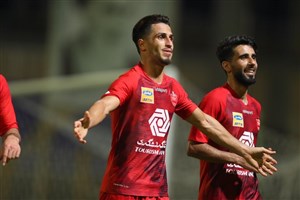 گل اول پرسپولیس به نفت مسجدسلیمان (علیپور)