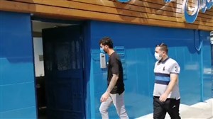 دانشگر برای حضور در جلسه انضباطی وارد باشگاه استقلال شد