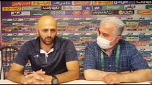 صحبتهای مربی ماشین سازی بعد از تساوی مقابل پارس جم
