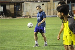 جلالی سرحال و شاداب در انتظار بازی پرسپولیس(عکس)