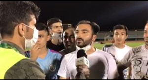 مصاحبه بازیکنان و هوادارن آلومینیوم پس از صعود