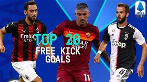20 گل برتر ضربه ایستگاهی سری آ در فصل 20-2019