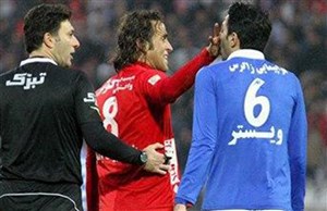 دعوای کریمی و نکونام پیش چشم مظفریزاده (عکس)