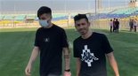 گفتگو با بازیکنان جدید پرسپولیس در تمرینات