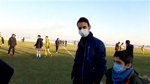 لحظات پایانی دیدار حساس دو تیم هوادار و پارس جنوبی