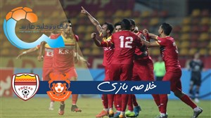 خلاصه بازی فولاد 1 - مس رفسنجان 1