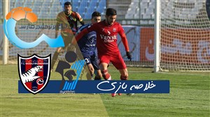 خلاصه بازی پیکان 2 - نساجی 1
