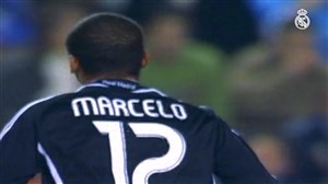 اولین حضور مارسلو در ترکیب رئال مادرید