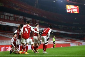 صعود دشوار آرسنال به دور چهارم FA Cup (عکس)
