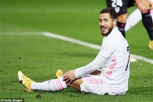 هازارد را در چلسی هم میزدند ولی مصدوم نمیشد