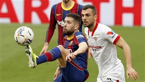 سویا 0 - 2 بارسلونا؛ شب درخشان مسی
